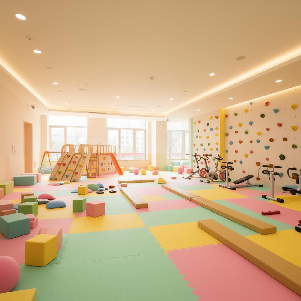 Palestra attrezzata per bambini